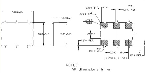 8N4S271 7050 LVDS