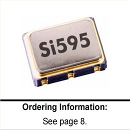 Skyworks壓控晶振-595CD40M0000DGR-Si595有源振蕩器-6G無線晶振