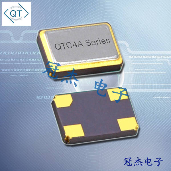 Quarztechnik夸克晶振,QTC4A石英晶體,QTC4A12.0000FBT3I30R無源晶振