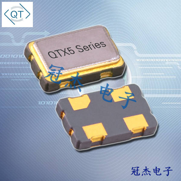 Quarztechnik夸克晶振,QTX5時(shí)鐘振蕩器,QTX533B20.0000B15R耐高溫晶振